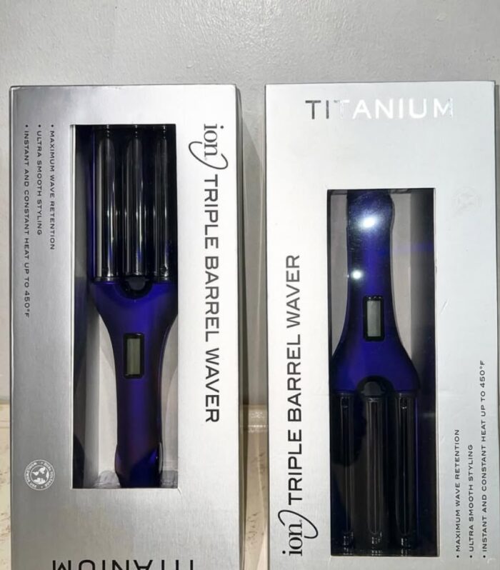 Ionic triple barrel crimper